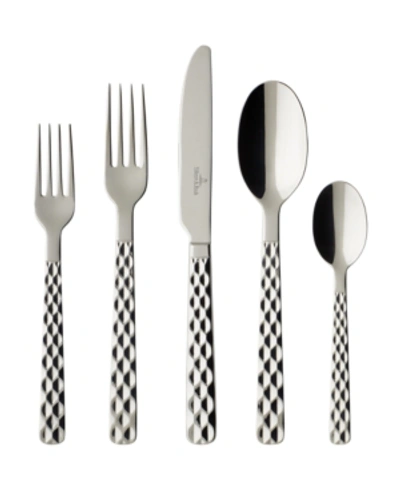 Villeroy & Boch Boston 5 Piece Place Setting In Silver