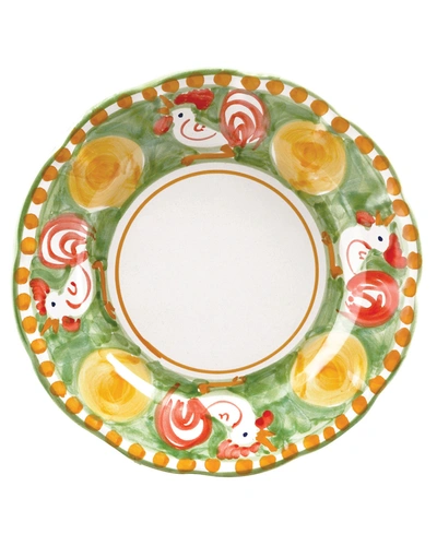 Vietri Campagna Salad Plate In Green