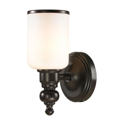 Elk Lighting Bristol Collection 1 Light Bath In Oil Rubbed Bronze