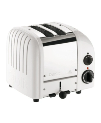Dualit Classic Newgen 2-slice Toaster In White
