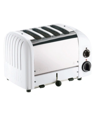 Dualit Classic Newgen 4-slice Toaster In White