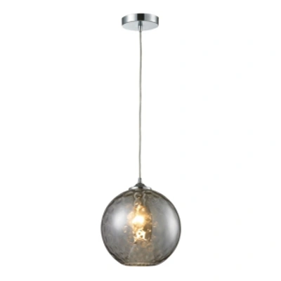 Elk Lighting 1 Light Pendant In Polished Chrome