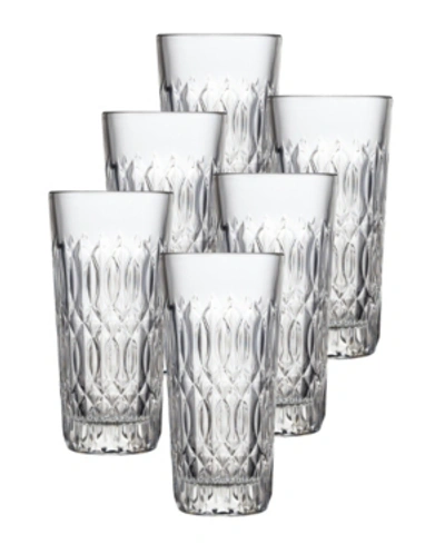 La Rochere Verone 12 Oz. Double Old Fashioned Glasses, Set Of 6 In Clear