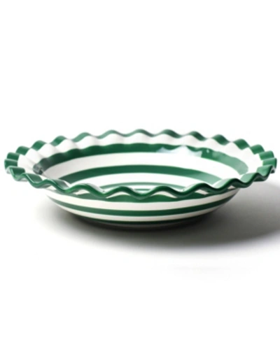 Coton Colors By Laura Johnson Spot On Ruffle Best Bowl In Emerald