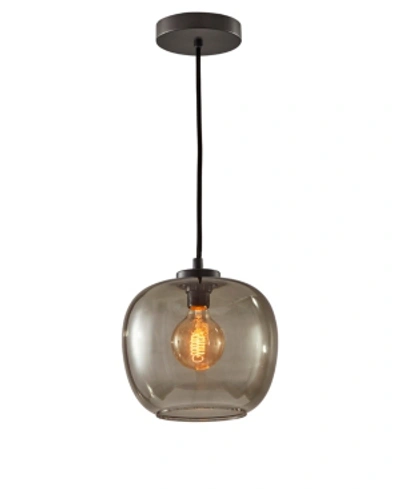 Adesso Ashton Pendant In Matte Black