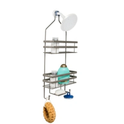 Honey Can Do Flat Wire Steel Shower Caddy In Gray