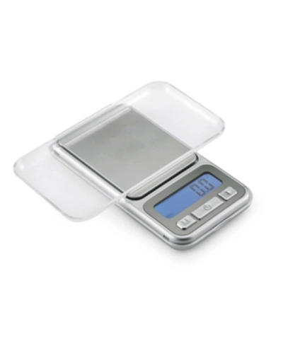 Polder Digital Pocket Scale In Silver