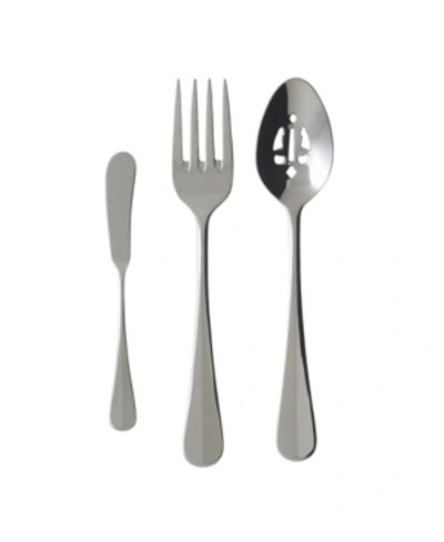 Villeroy & Boch La Coupole 3 Piece Hostess Set In Stainless