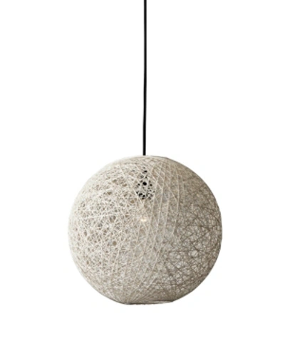 Adesso Havana Large Pendant In Cream