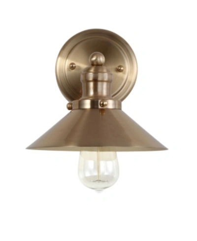 Jonathan Y June Metal Shade Sconce In Gold