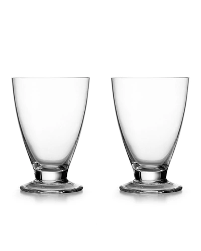 Nambe Two-piece Skye Dinnerware Tall Tumbler Set In Silver