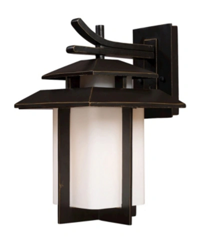 Elk Lighting Kanso 1-light Outdoor Sconce In Hazlenut Bronze