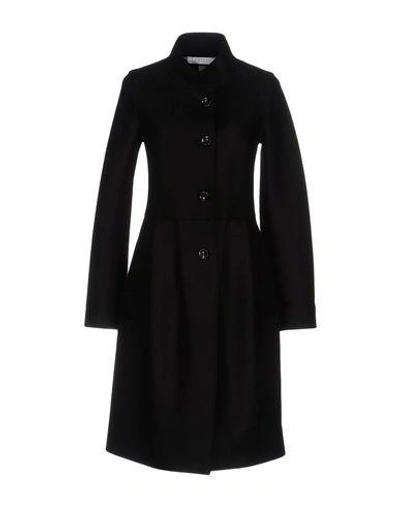 Harris Wharf London Coat In Black