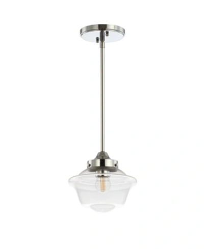 Jonathan Y Kurtz 7.2" Adjustable Drop Led Pendant In Chrome