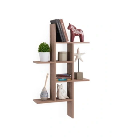 Danya B . Cantilever Wall Shelf In Beige