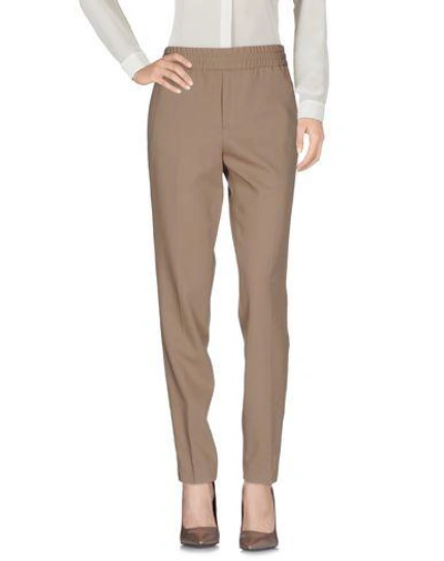 Palm Angels Casual Pants In Sand