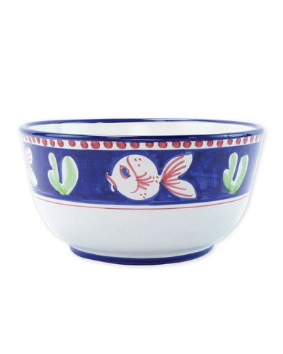 Vietri Campagna Deep Serving Bowl In Cobalt