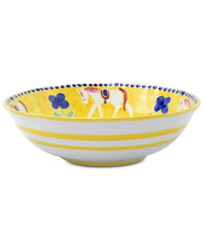 Vietri Campagna Large Serving Bowl In Yellow