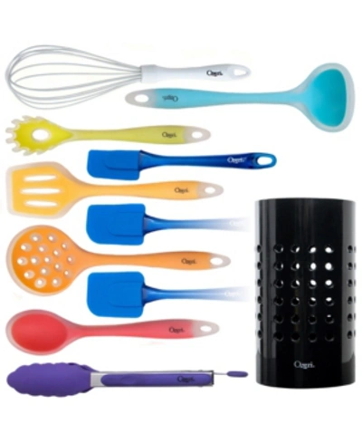 Ozeri 11-piece All-in-one Multicolor Silicone Utensil Set