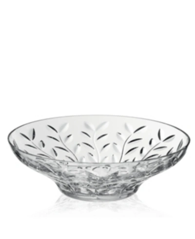 Lorren Home Trends Rcr Laurus Crystal Round Bowl In Clear
