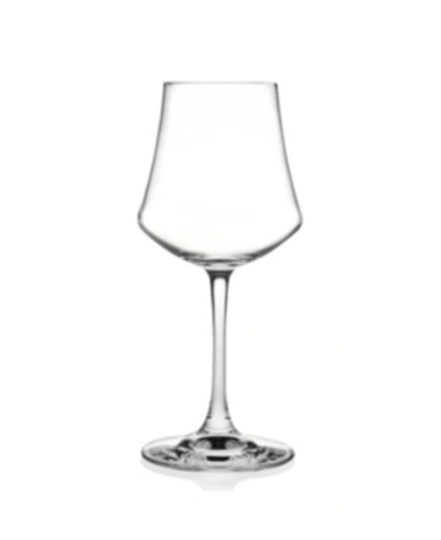 Lorren Home Trends Ego Collection Wine Goblet Stem- Set Of 6 In Clear