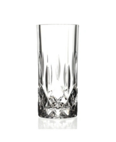 Lorren Home Trends Rcr Opera Crystal Highball - Set Of 6 In Clear