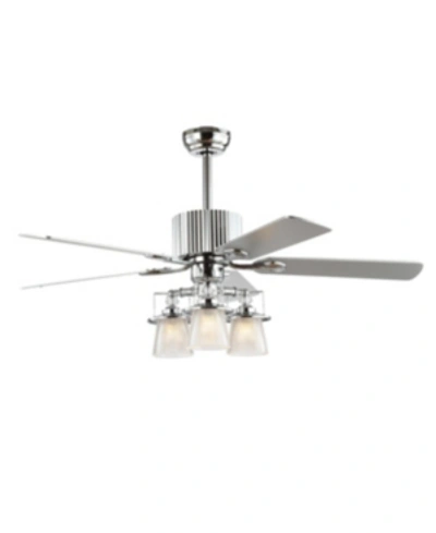 Safavieh Parlin Ceiling Light Fan In Chrome