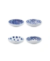 Vietri Santorini Assorted Condiment Bowls - Set Of 4 In No Color