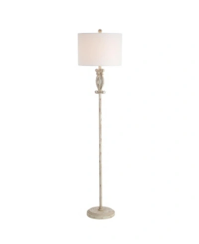 Safavieh Philippa Floor Lamp Washed In White Washed
