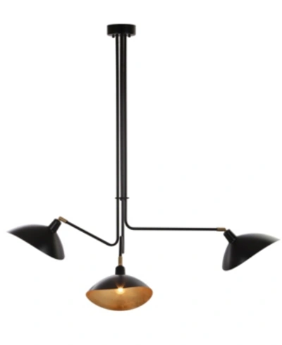 Safavieh Lewis Metal Pendant Lamp In Black