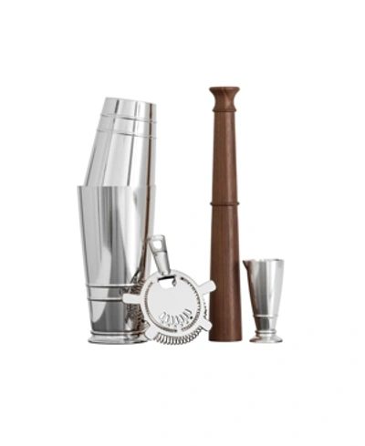 Fortessa Crafthouse Shaker Set In Silver
