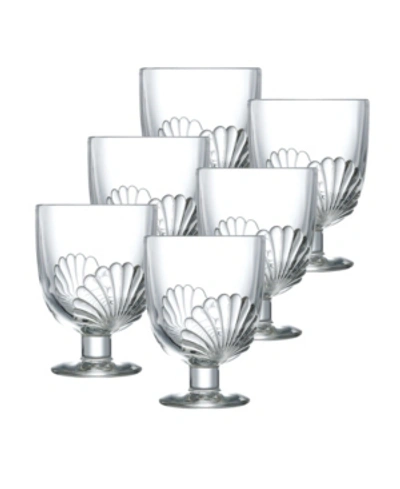 La Rochere Belle Isle 10 oz Wine Glass - Set Of 6 In Clear