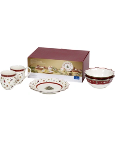 Villeroy & Boch Toys Delight 6 Piece White Breakfast Set In Multi