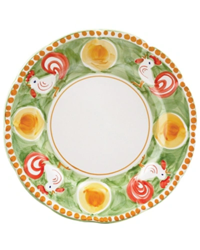 Vietri Campagna Service Plate/charger In Green