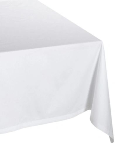 Design Imports Design Import Polyester Tablecloth 60" X 120" In White