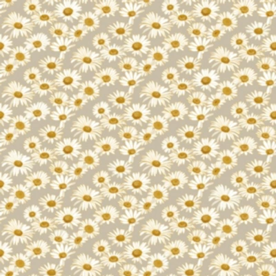 Tempaper Daisies Peel And Stick Wallpaper In Greige