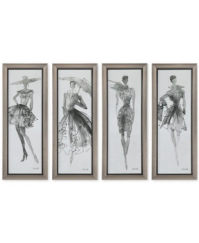 Uttermost Fashion Sketchbook, Set Of 4 In Multi