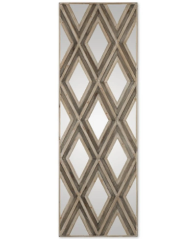 Uttermost Tahira Geometric Argyle-patterned Wall Mirror