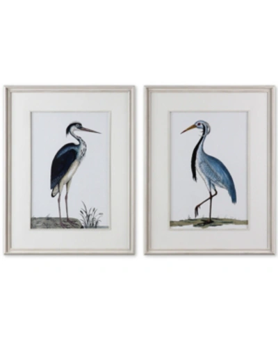 Uttermost Shore Birds 2-pc. Framed Printed Wall Art Set In Open Miscellaneous