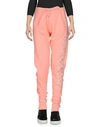 Happiness Casual Pants In Salmon Pink