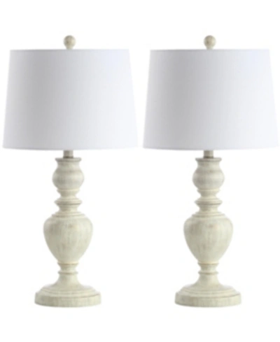 Safavieh Zabi Set Of 2 Table Lamp In White