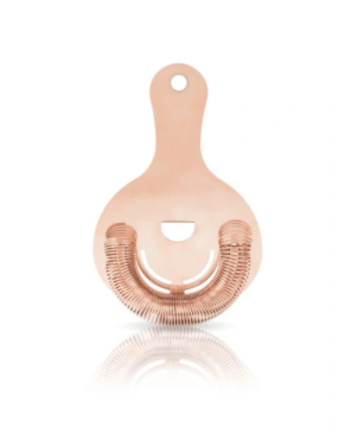 Viski Summit Copper Hawthorne Strainer