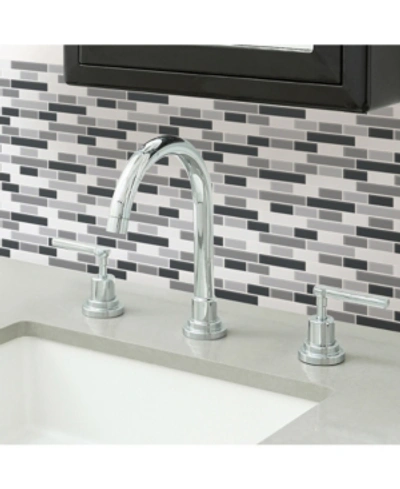 Brewster Home Fashions Smoked Glass Peel And Stick Backsplash Tiles