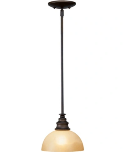 Volume Lighting 1-light Mini Pendant In Bronze