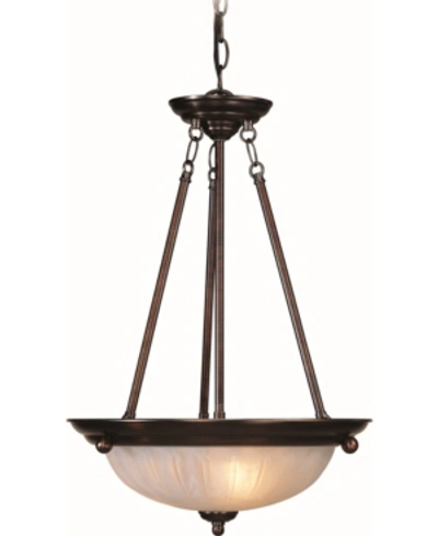 Volume Lighting Marti 3-light Hanging Pendant In Bronze