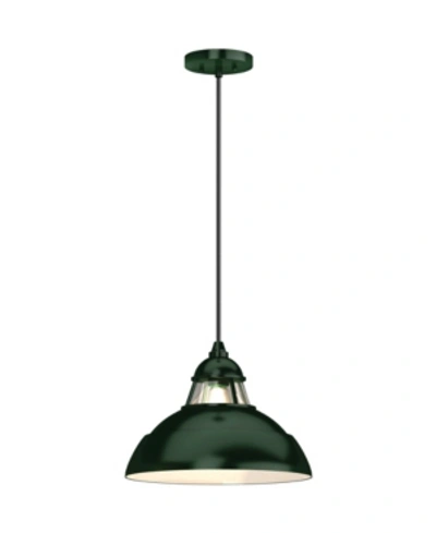 Volume Lighting 1-light Hanging Pendant In Green