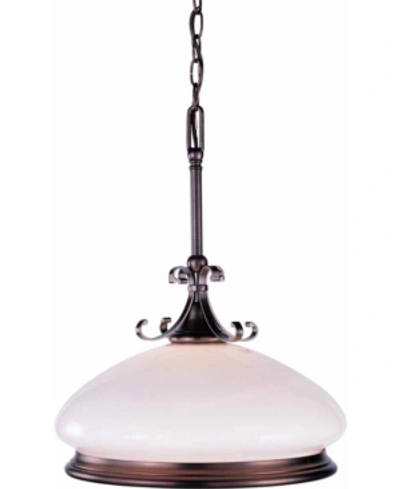 Volume Lighting Hyde Park 1-light Hanging Pendant In Bronze