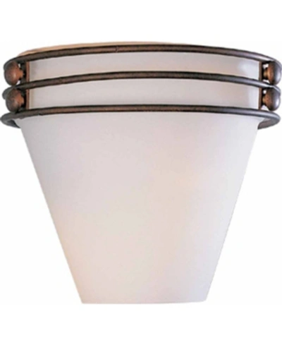 Volume Lighting Avila 1-light Mini Flush Mount Ceiling Fixture In Honey Brow