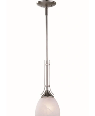 Volume Lighting Durango 1-light Mini Pendant In Silver