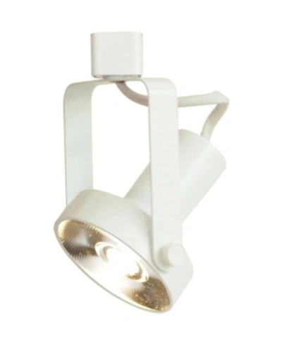 Volume Lighting 1-light Integrated Led Mini Adjustable Step Cylinder Track Head In White